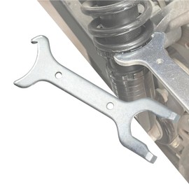 HDBUBALUS Motorcycle Rear Shock Spanner Wrench Adjustment Tool Fit for Harley Sportster 883 1200 XL Custom Softail Touring Road King Electra Glide Road Glide Street Glide FLHR Dyna Fat Boy