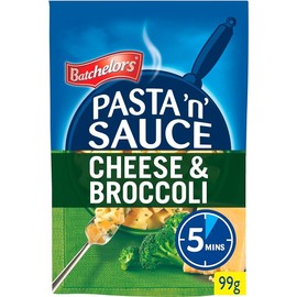 Batchelors Pasta 'n' Sauce Cheese & Broccoli Pasta Ready Meal, 99 g Packet (Pack of 7)