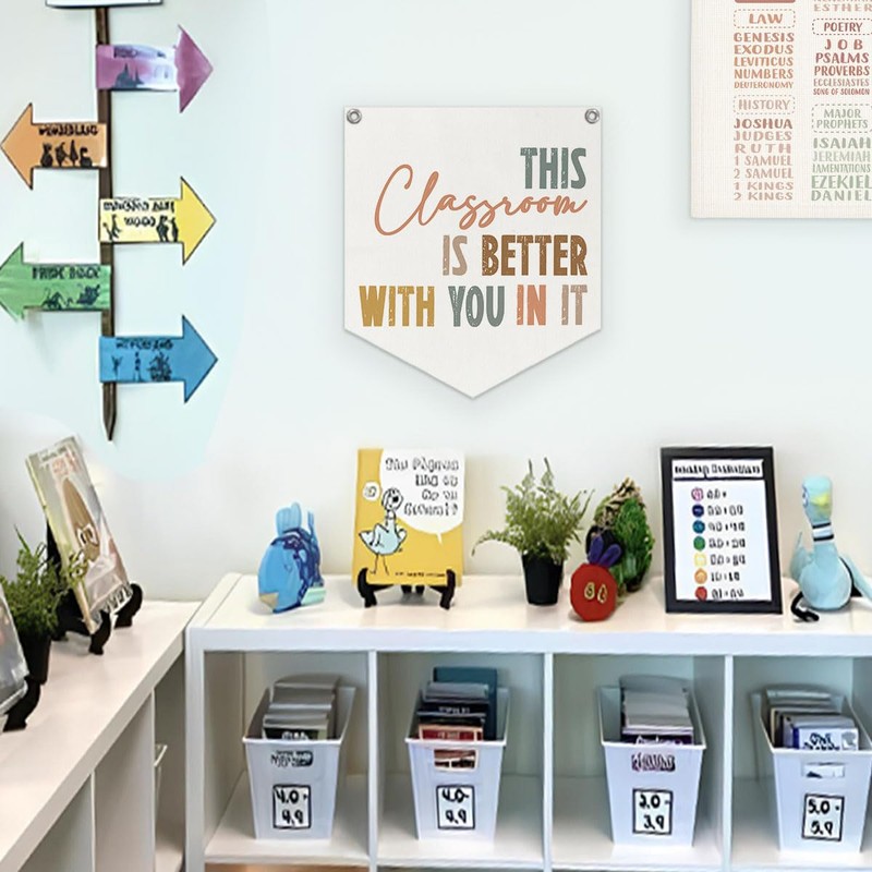 Lacama Boho Classroom Decor, Cute Neutral Classroom Must Haves Wall