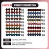 KAYEF Dart Flights, Pack of 102 Dart Wings, Standard Shape
