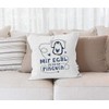 SpecialMe® Cushion Cover with Saying "Mir egal ich Bin Ein