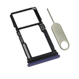 PHONSUN Replacement XT2517 Sim Card Tray SD Card Slot Holder for Motorola Moto G Stylus 5G 2025 with Stainless Steel Eject Pin (Pantone Surf The Web)