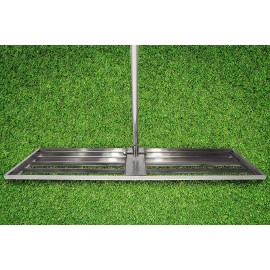 Varomorus Stainless Steel Lawn Level Tool with Handle for Grass Golf Field - 42"