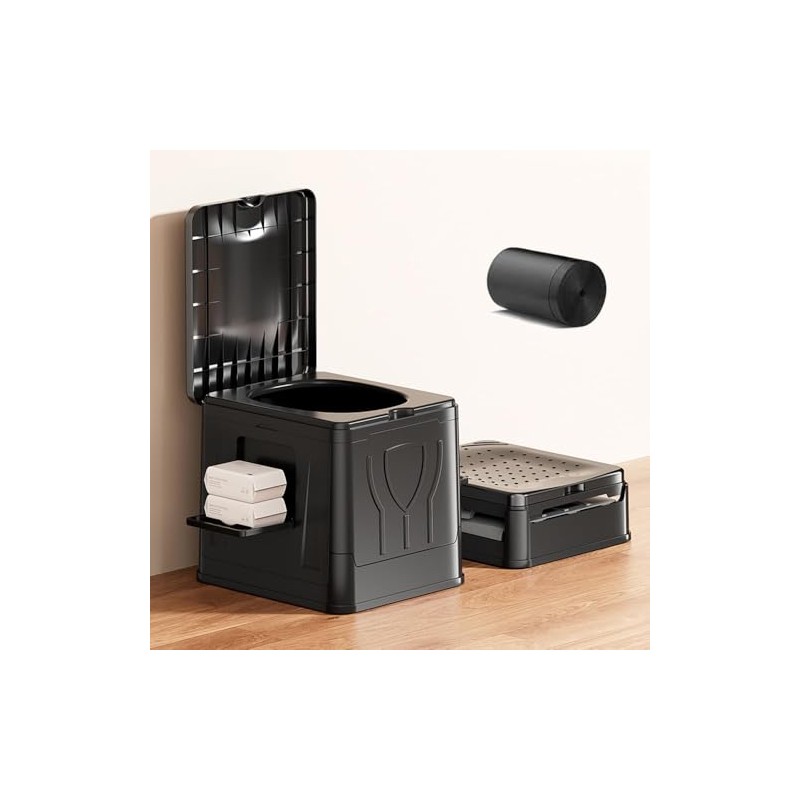 LeapLife Heavy-duty Garbage Bags For Portable Foldable Camping Toilet for