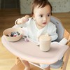 Cowiewie 3-in-1 Convertible Natural Wooden High Chair for Babies &