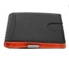 Men Slim Wallet 10 Credit Card Holder Slots Leather Money
