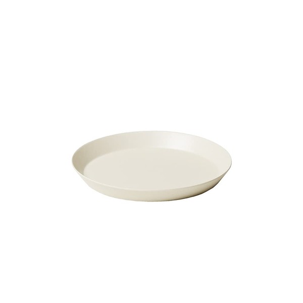 ideaco Medium Plate, Sand White Plate 7.1 inches (18 cm) usumono plate 18