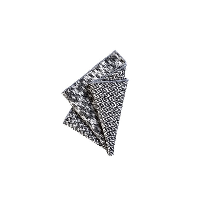 DonDon Men's Pocket Square Handkerchief 23 x 23 cm Cotton
