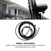 Fan Misting Kit with 3/4 Adapter 19.7ft Hose 6 Nozzles