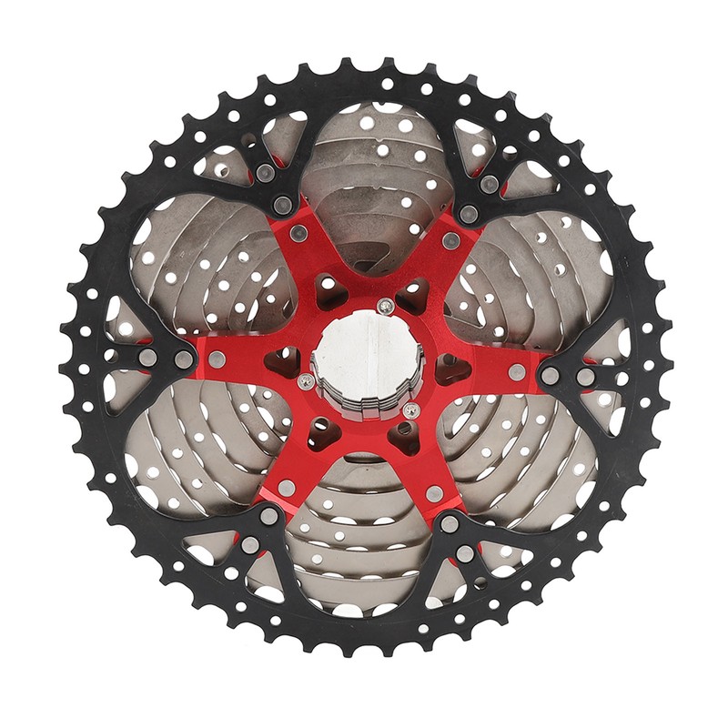 Bicycle Cassette 10 Speed Aluminum Noiseless Skeleton Design Bike Cassette