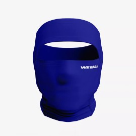 We Ball Sports Adult Open Top Ski Mask, Hyperwarm Hood Balaclava | Full Face - Blue