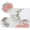 Uainhrt Simple Cherry Design Keychain Bag Handbag Purse Charm Decoration