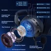 Wireless Gaming Headset with Mic Over Ear Headphones Noise Cancelling