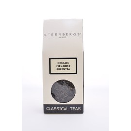 Steenbergs Organic Nilgiri Green Tea 80g - Loose Leaf Single Estate Indian tea