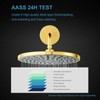 OFFO 4.5" Extra Large Shower Arm Flange Bright Gold in