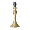 Modern Matt Gold Spindle Design Table Lamp Base