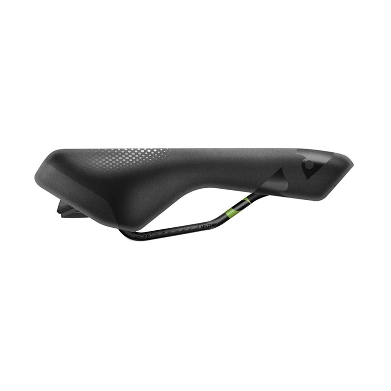 Sportourer Flx Gel Superflow Fec Alloy Saddle, Soft Touch Hi-Viz,