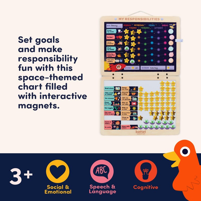 Battat Education – Responsibility Chart for Kids – Kids Chore