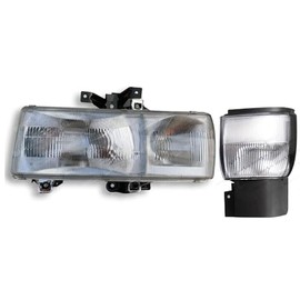 Corner Lamp & Headlight LH For Nissan UD 1800 1800CS 1800HD 2000 2300 2600 3300 1995-2010 With Mounting Bracket Driver Side