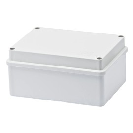 GEWISS GW44206 Junction Box With Plain Screwed LID - IP56 - 150x110x70mm, Smooth