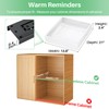 2Pack Pull out Cabinet Organizer, 21"Deep, Heavy Duty Full-extension Slide