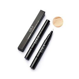 Lola Make-Up Highlighting Concealer Pen, Contouring & Concealer, Enriched With Biotin & Peptides, Vegan, No.2 Light