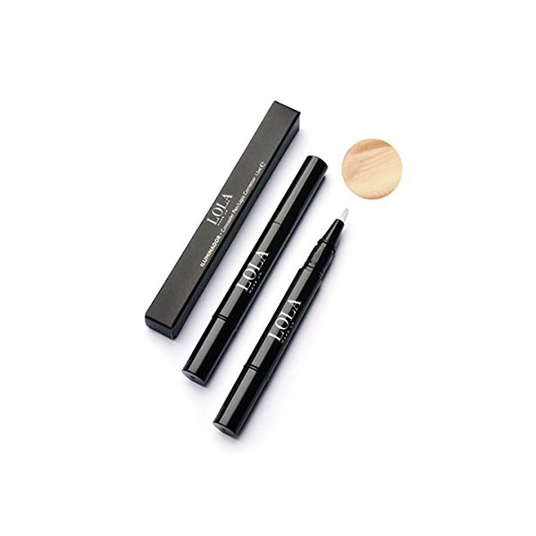 Lola Make-Up Highlighting Concealer Pen, Contouring & Concealer, Enriched With