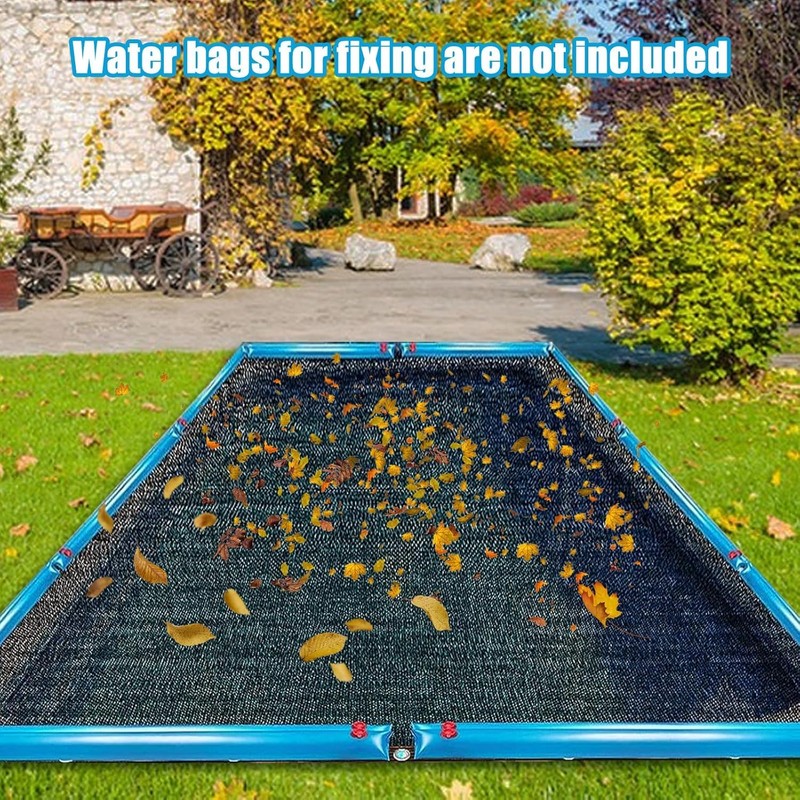 16 x 26FT Pool Leaf Net Cover, Thicken Rectangle Leaf