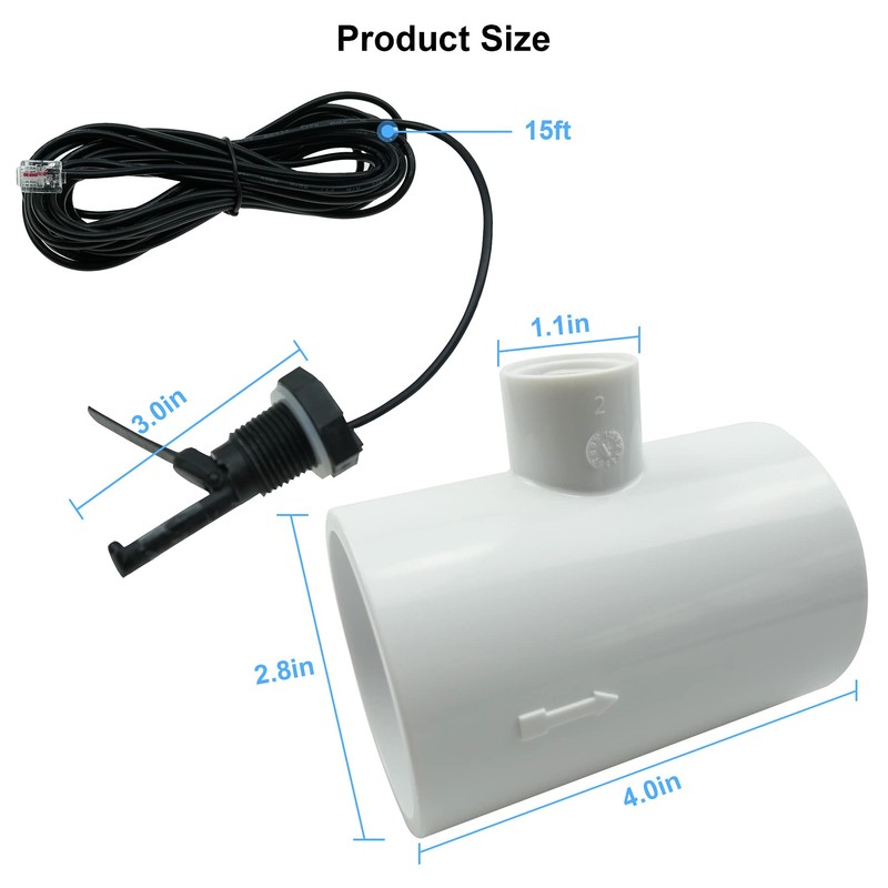 LANDSIN Flow Switch Assembly Replacement Fit for Hayward Chlorine Generators