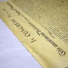 The Declaration of Independence, True to it's Original Size and