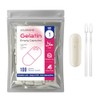 Empty Gelatin Capsules Size 1 (100 Count, Creamy White) –