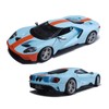 Maisto 1:18 2019 Ford GT Blue Orange Diecast Model Car