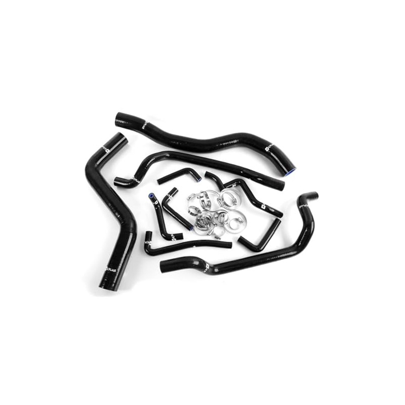 G-PLUS Silicone Radiator Hose Pipe Kit Clamps Compatible with Mitsubishi