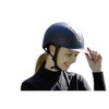 HKM Lady Shield 6979 Riding Helmet Dark Blue/Rose Gold M
