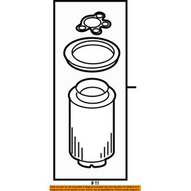 Volkswagen 1K0 127 434 B, Fuel Filter