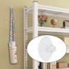 Antrader 18mm/0.7" Furniture Desk Glass Rubber Transparent Anti-Collision Suction Cups