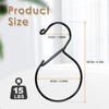 Vigorwise 4Pcs Hat Hanger & Belt Hanger with Safety Clip