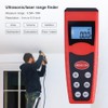 Distance Meter, 0.5-18M Digital Laser Ultrasonic Rangefinder, Portable Digital Measure