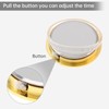 MovFlax 1-1/2 Inch (37 mm) Round mini Quartz Clock Insert