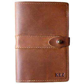The Surveyor Fine Leather Pocket Journal (Brown)