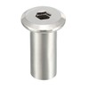 M8x16 Barrel Nuts, Socket Head, Insert Furniture Hexagonal Allen Flat