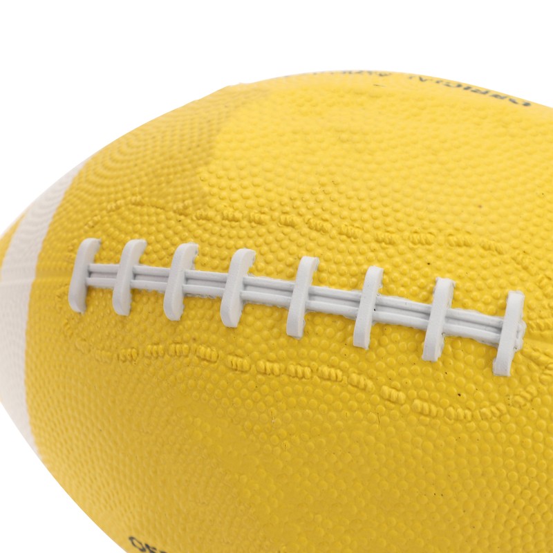 Rugby Ball Professional Size 3 Rubber Lightweight Portable High Elasticity