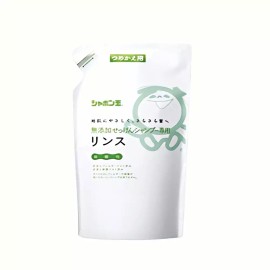 Savondama 샤본다마 헤어린스 리필 420ml 헤어 제품 용기 치약 샴푸 보충 제 케어 정품 리필팩 Shabondama Hair Rinse Refill 420ml Hair Care Shampoo Supplement