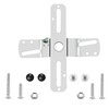 ECUDIS 4" Cross-Shaped Universal Light Fixture Crossbar, Lighting Crossbar with