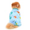 PAIDEFUL Small Dog Fleece Pajamas Pjs Stretchy Soft Doggie Pyjamas