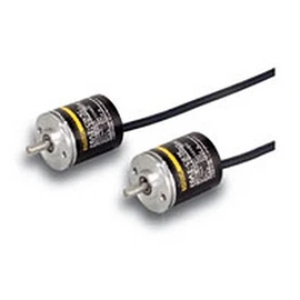 omron Inclinental Type External Φ25 Rotary Encoder, Output A Phase B Phase, DC24 V, Open Collector Output (E6A2-CW5C, 100P/R 2M)
