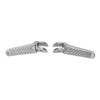 Motorcycle Foot Pegs Complete High Strength Strong Grip Replacement for