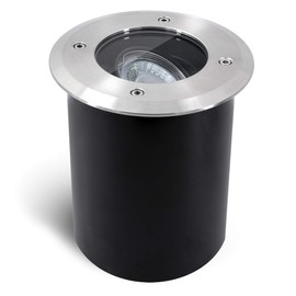 Juavi Pivoting Recessed Floor Spotlight with LED GU10