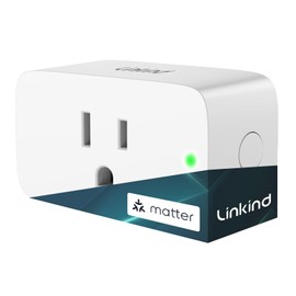 Linkind Matter Smart Plug, Smart Outlet with Remote Control