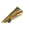 StarlingUKPK Hunting Horn - Brass Bugle with Real Leather Lanyard